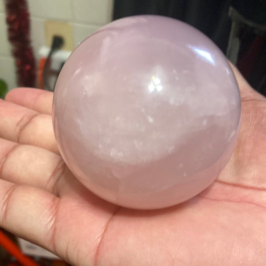 Rose quartz ball 💕