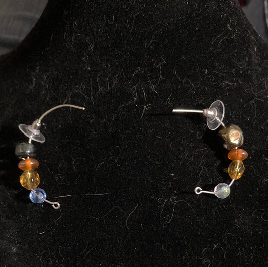 Lamp glass night out for fun earrings